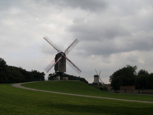 7 - Windmills
Brugges, Belgium
