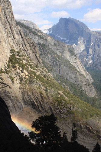 19 - Half Dome and Waterfall Rainbow
Yosemite NP