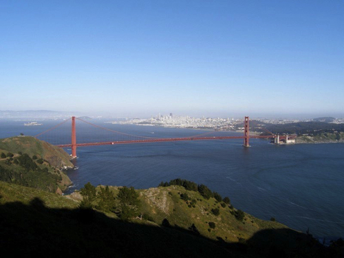 22 - Golden Gate Bridge From the Marin Headlands