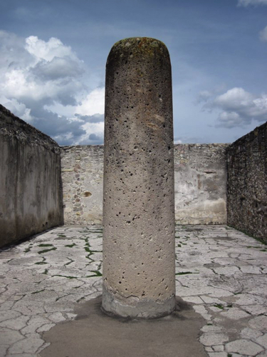 26 - Remnant pillar in Mitla