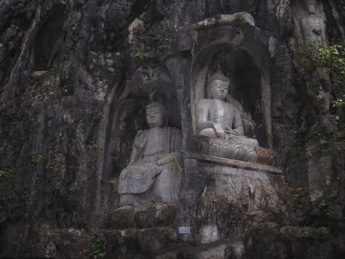 12 - Buddhas at Lingyin Temple, Hang Zhou