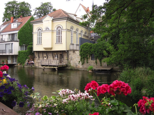 44 - Charming view of the Gera River, Erfurt
