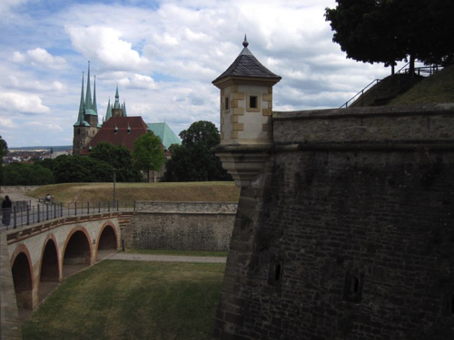 46 - view from the Petersberg Citadel, Erfurt