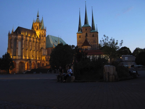 48 - Erfurt Cathedral and St. Severi church, Erfurt