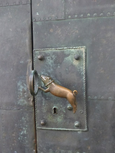 6 - Fun church door handle