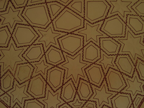 91 - Stars painted on the 
celing of Humayun’s Tomb