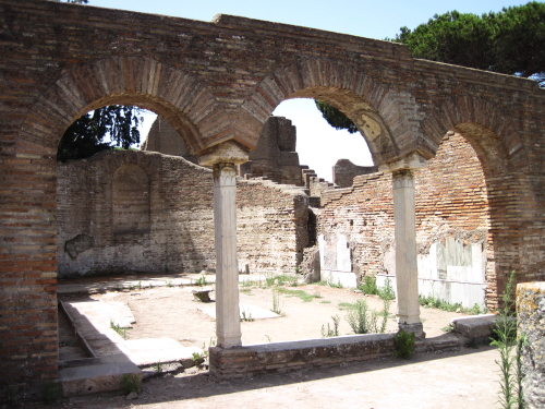 9 - Ancient arches at Ostia Antica
