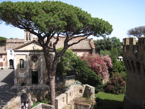12 - View from the rampart walkway of Castello di Giulio II