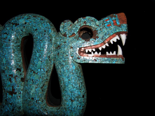 16 - Turquoise Serpent, 
British Museum