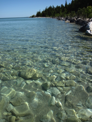 28 - Underwater rocks in Lake Huron
Mackinac Island, MI