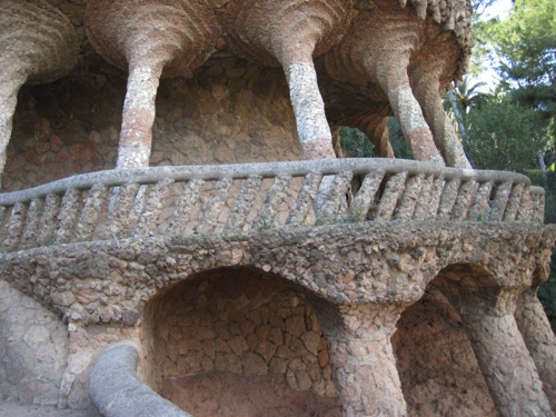33 - Two-story walkway at Parc Guell