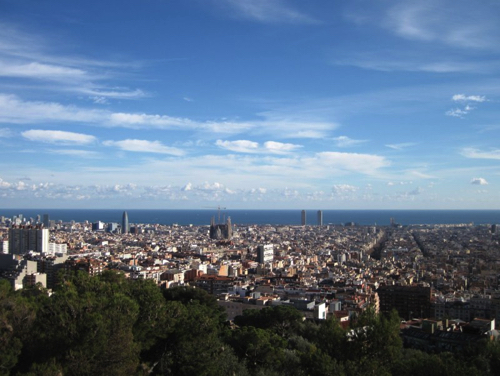 30 - View of Barcelona from Parc Guell