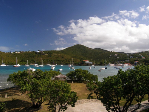31. View of Cruz Bay from Gallow’s Point