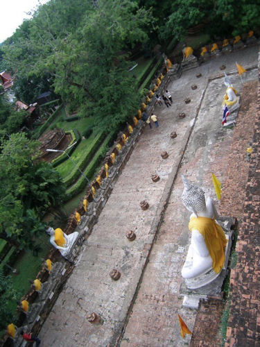 6 - Sashed Statues, Wat Yai Chai Mongkol