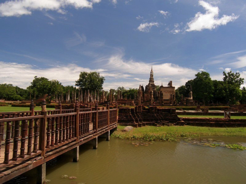 55 - Bridge Leading to Wat Mahathat, Sukhotai